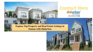 Explore Top Property and Real Estate Listings in Daman with Dialurban