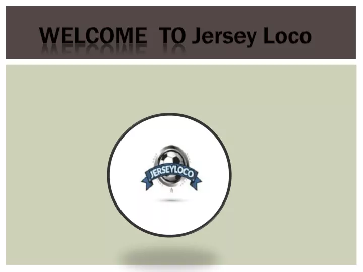 welcome to jersey loco