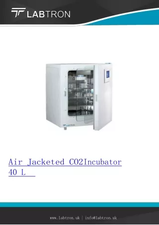 Jacketed CO2 Incubator 40 L