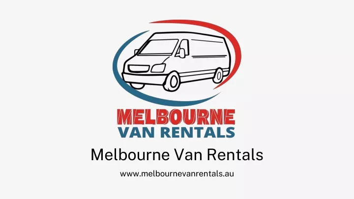 melbourne van rentals