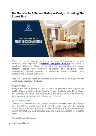 the secrets to a serene bedroom design unveiling