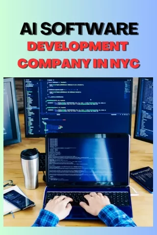 AI Software Development Company in NYC