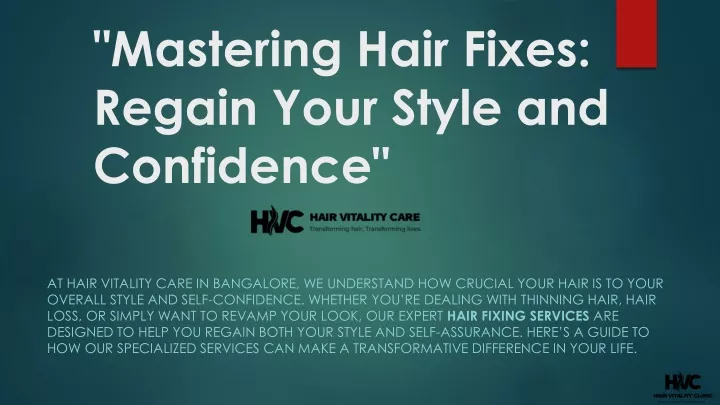 mastering hair fixes regain your style and confidence