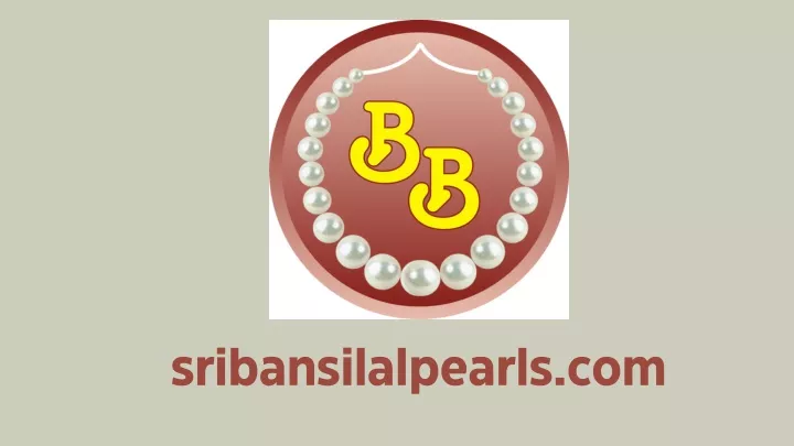 sribansilalpearls com