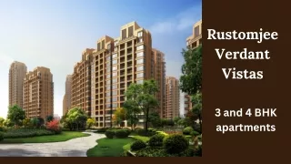 Rustomjee Verdant Vistas | Discover Your Dream Property