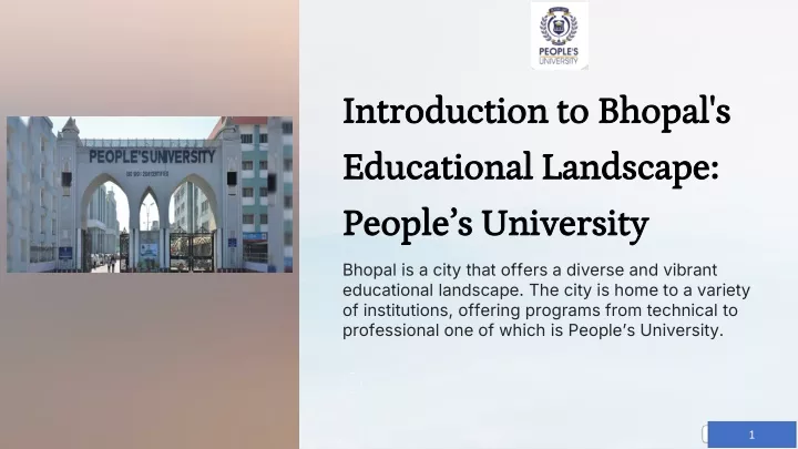 introduction to bhopal s educational landscape