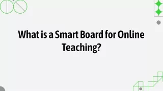 Smart-Board-for-Online-Teaching