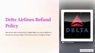 delta airlines refund policy