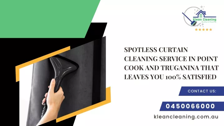 spotless curtain cleaning service in point cook