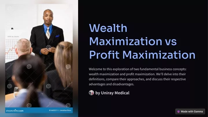 wealth maximization vs profit maximization