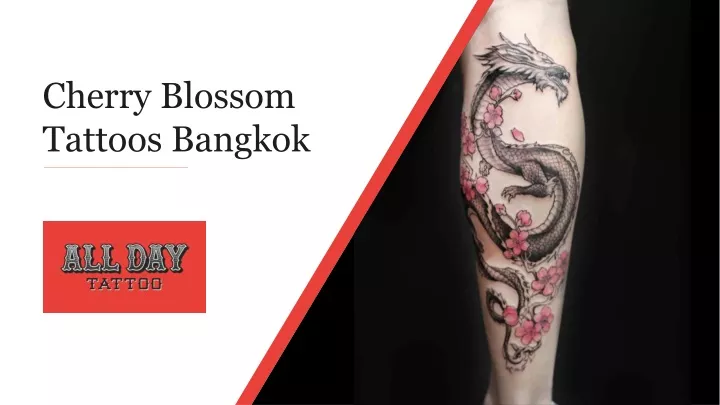 cherry blossom tattoos bangkok