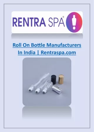 Glass Bottles For Lotion | Rentraspa.com