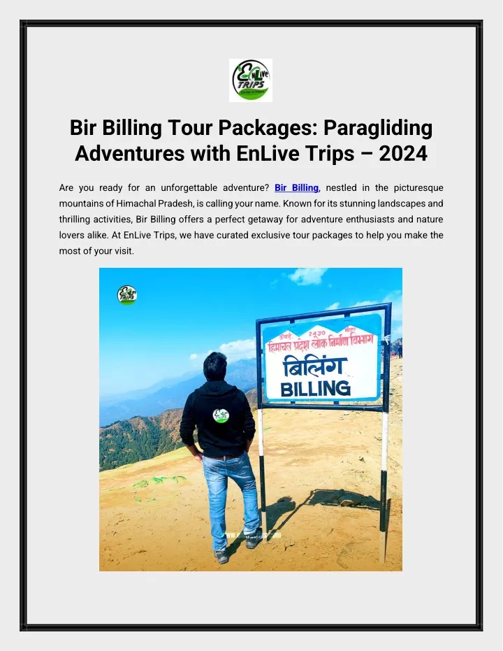 bir billing tour packages paragliding adventures