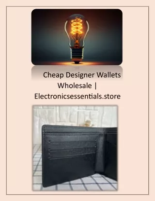 Cheap Designer Wallets Wholesale | Electronicsessentials.store
