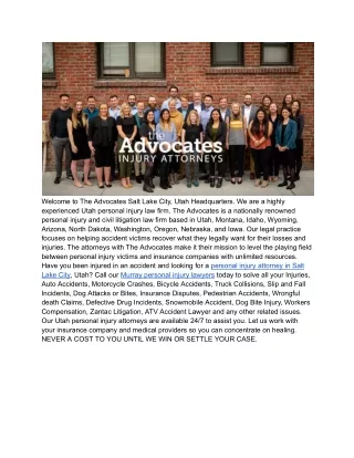 The Advocates
