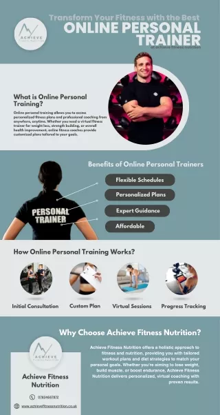 Transform Your Fitness with the Best Online Personal Trainer!