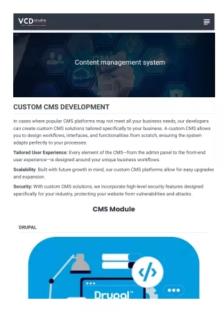 Content Management System