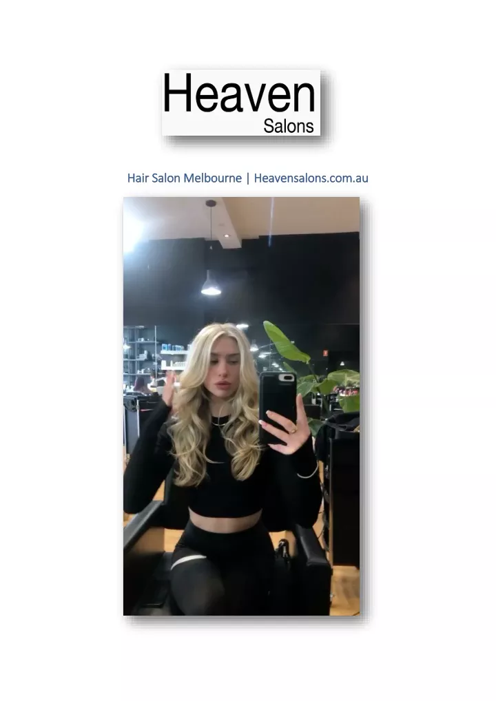 hair salon melbourne heavensalons com au hair