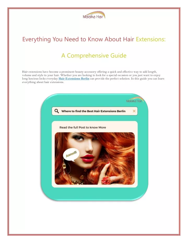 everything you need to know about hair extensions