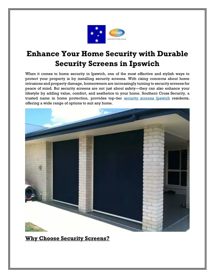 enhance your home security with durable security