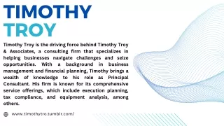 timothy troy