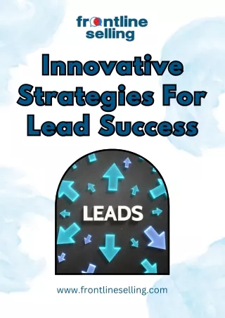 Creative Solutions For Better Leads