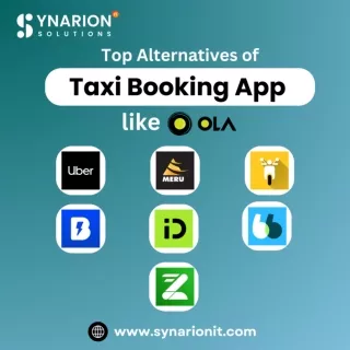 Top Alternatives of Taxi Booking App like Ola