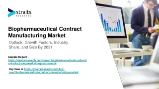 Biopharmaceutical Contract Manufacturing Market Size & Growth Analysis | 2023 -