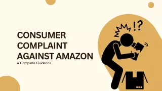 Consumer Complaint Against Amazon