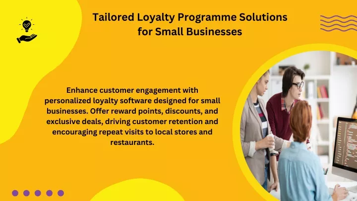 tailored loyalty programme solutions for small