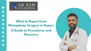 Rhinoplasty Surgery in Ropar