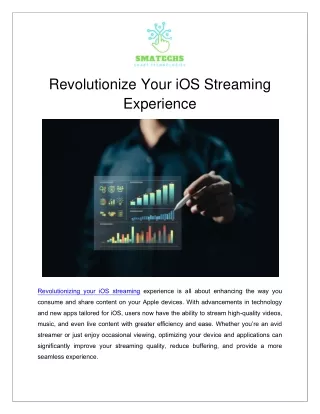 Revolutionize Your iOS Streaming Experience