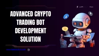 advanced crypto trading bot development solution