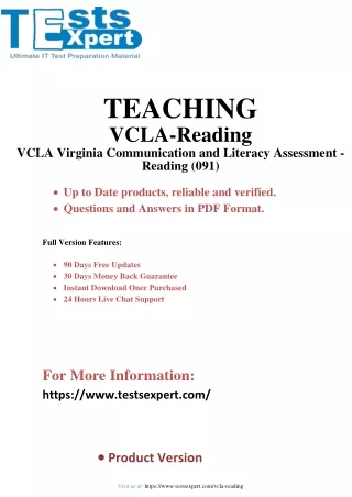 teaching vcla reading
