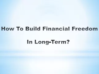 Proven Steps to Build Financial Freedom & Secure Your Future