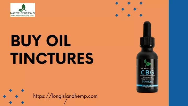 buy oil tinctures