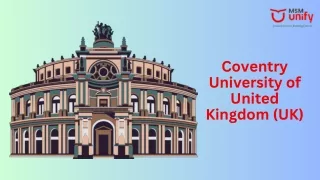 coventry university of united kingdom uk
