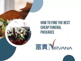 How to Find the Best Cheap Funeral Packages