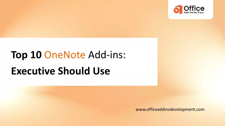 top 10 onenote add ins executive should use