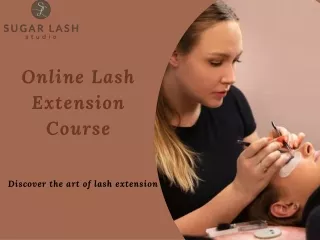 online lash extension course