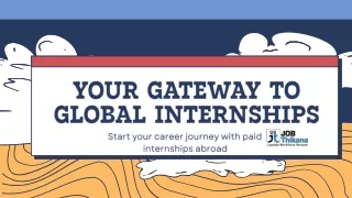 Your Gateway to Global Internships