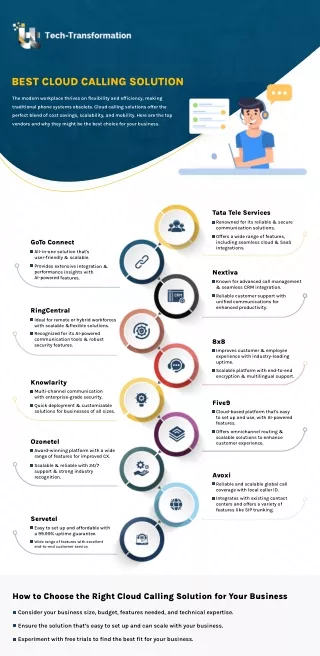 Cloud Calling Solutions - Tech Transformation