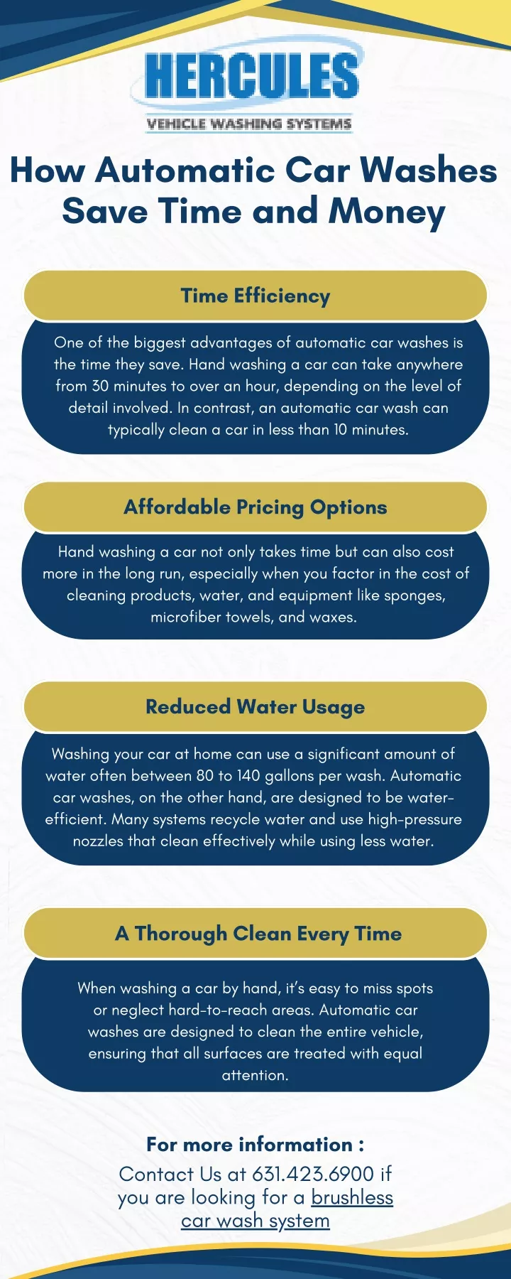 how automatic car washes save time and money