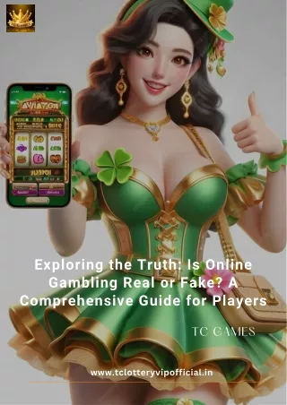 Exploring the Truth Is Online Gambling Real or Fake A Comprehensive Guide for Players
