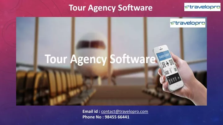 tour agency software