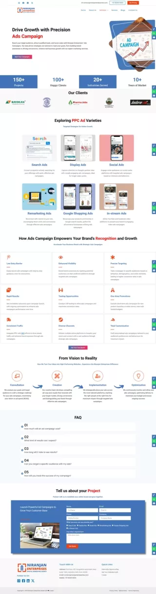 Ads Campaigns service niranjan enterprises