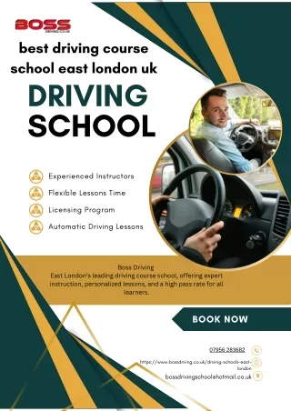 best driving course school east london uk | Boss Driving