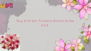 Buy & Order Flowers Online for Delivery in the USA