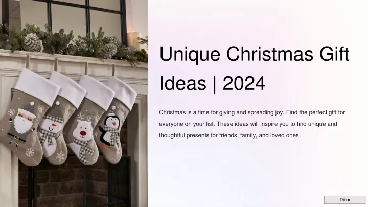 unique christmas gift ideas 2024