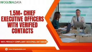 1 5m chief executive officers with verified